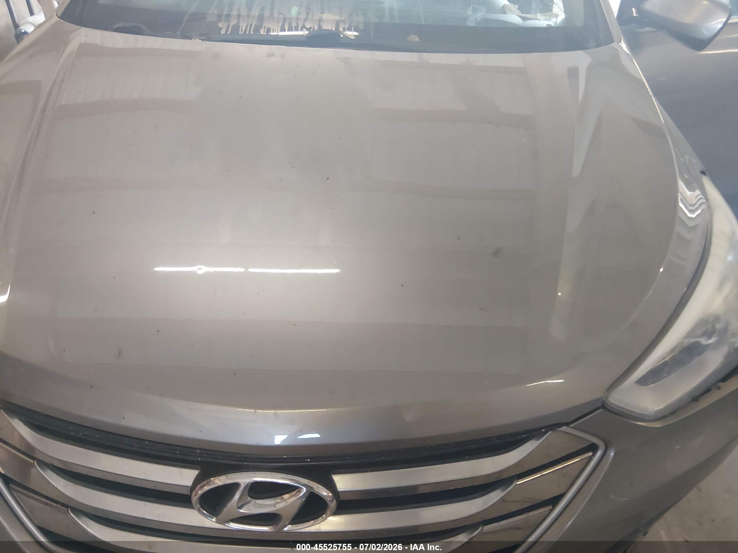 2015 Hyundai Santa Fe Sport 2.4l Gray vin: 5XYZTDLB2FG304260