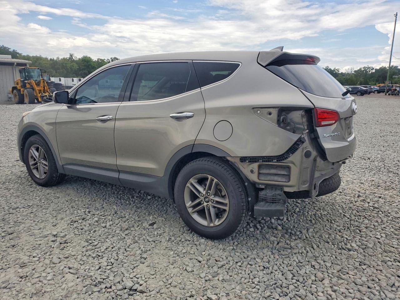 2017 Hyundai Santa Fe Sport 2.4l Gray vin: 5XYZTDLB2HG404670