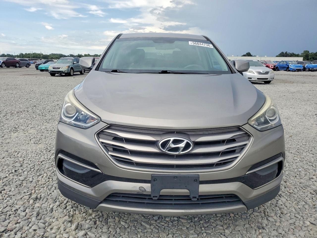 2017 Hyundai Santa Fe Sport 2.4l Gray vin: 5XYZTDLB2HG404670