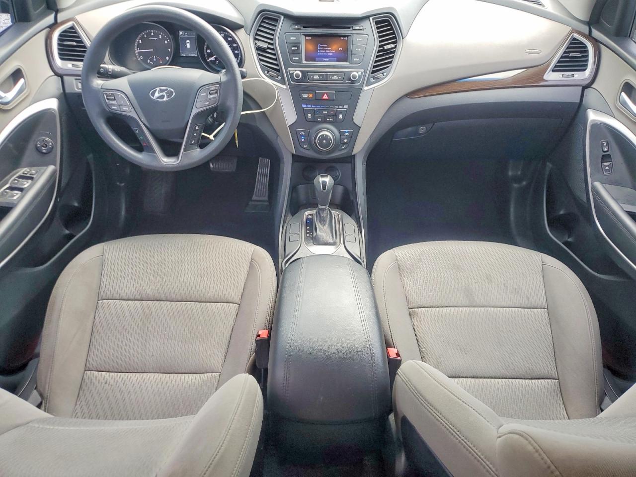 2017 Hyundai Santa Fe Sport 2.4l Gray vin: 5XYZTDLB2HG404670
