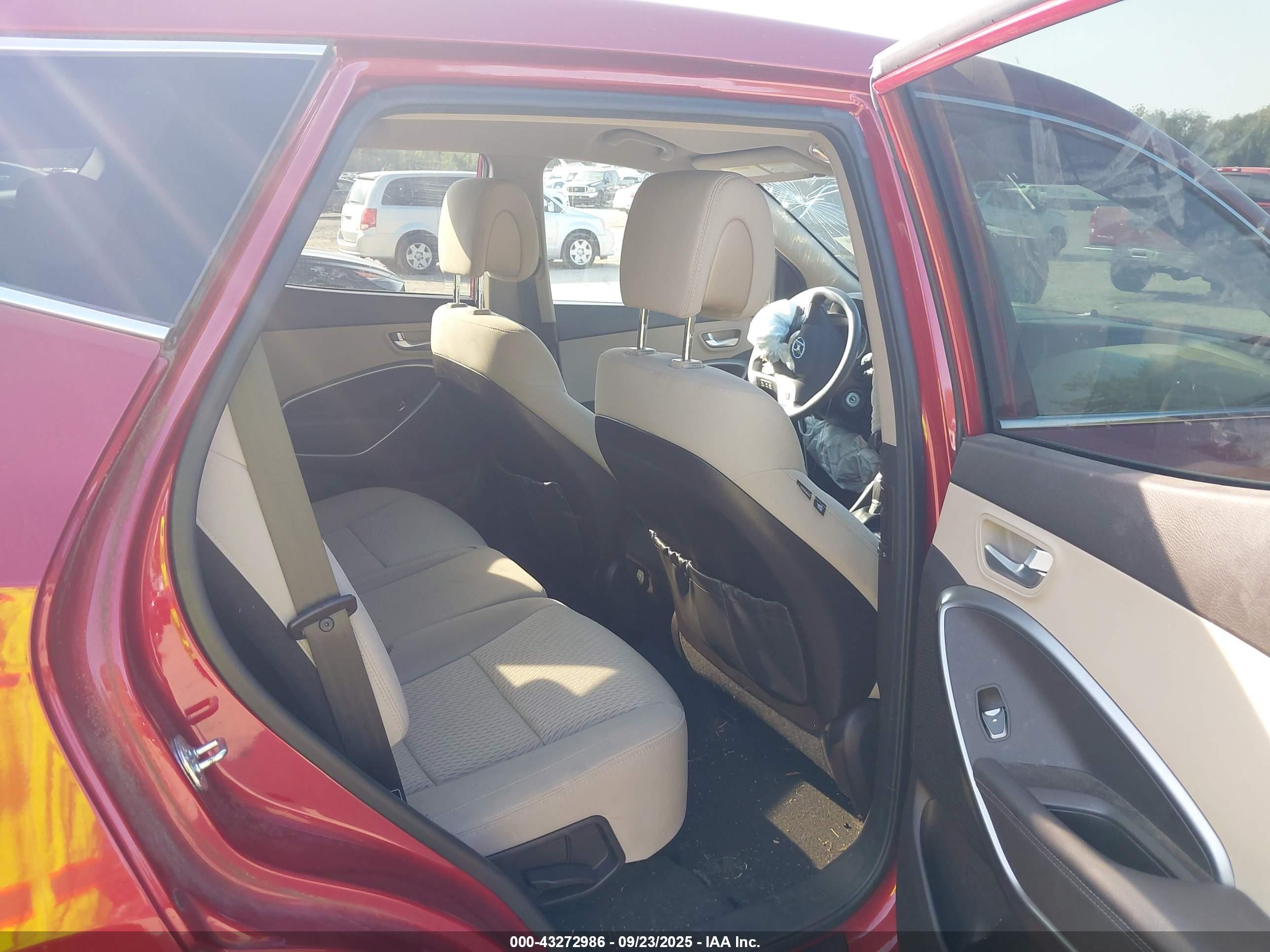 2018 Hyundai Santa Fe Sport 2.4l Бордовый vin: 5XYZTDLB2JG556213