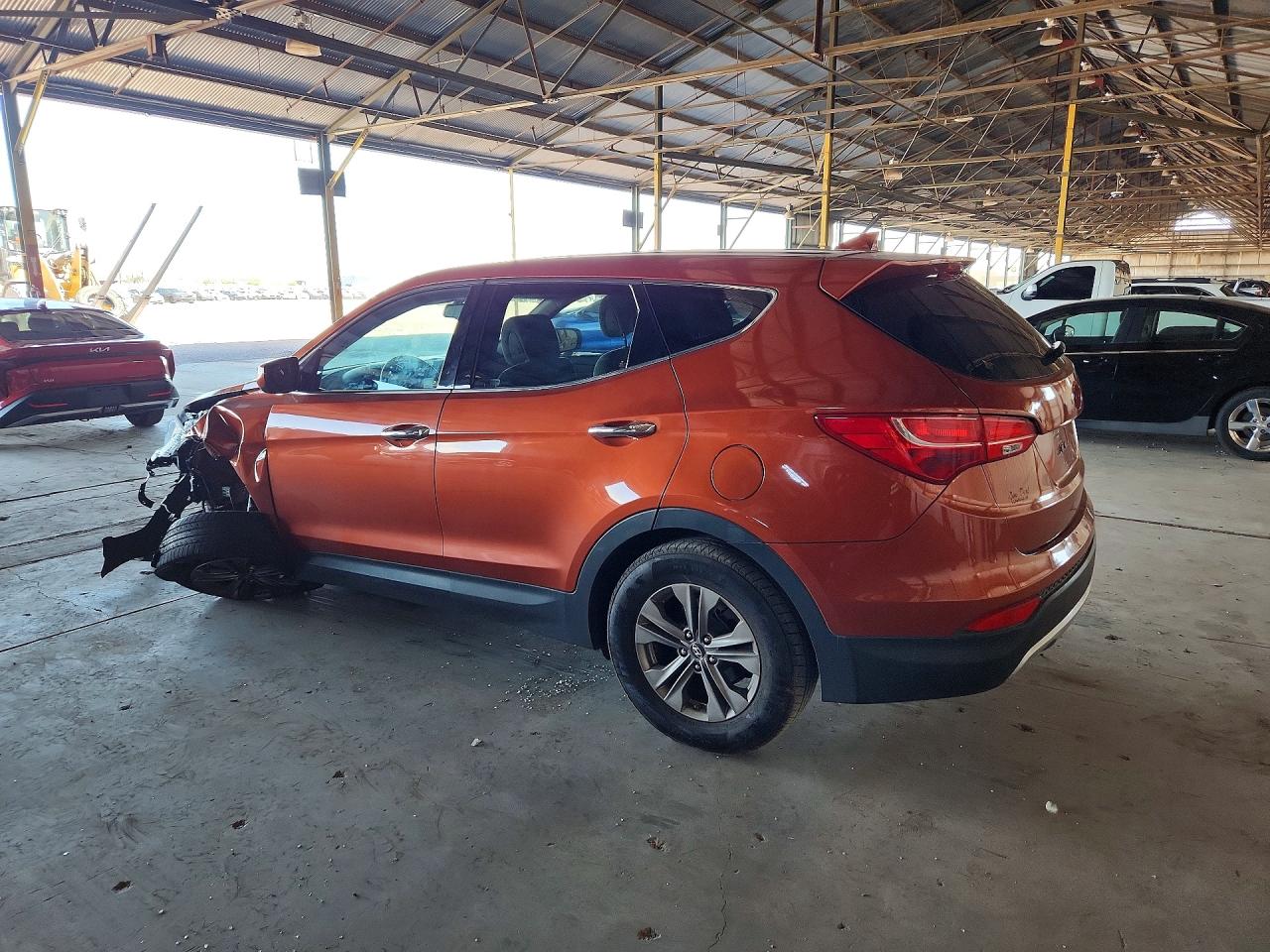 2013 Hyundai Santa Fe Sport 2.4l Orange vin: 5XYZTDLB3DG045212