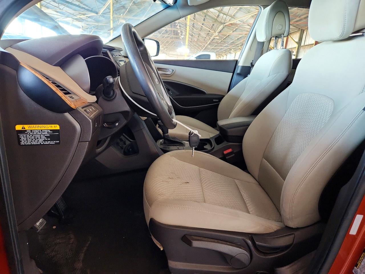 2013 Hyundai Santa Fe Sport 2.4l Orange vin: 5XYZTDLB3DG045212