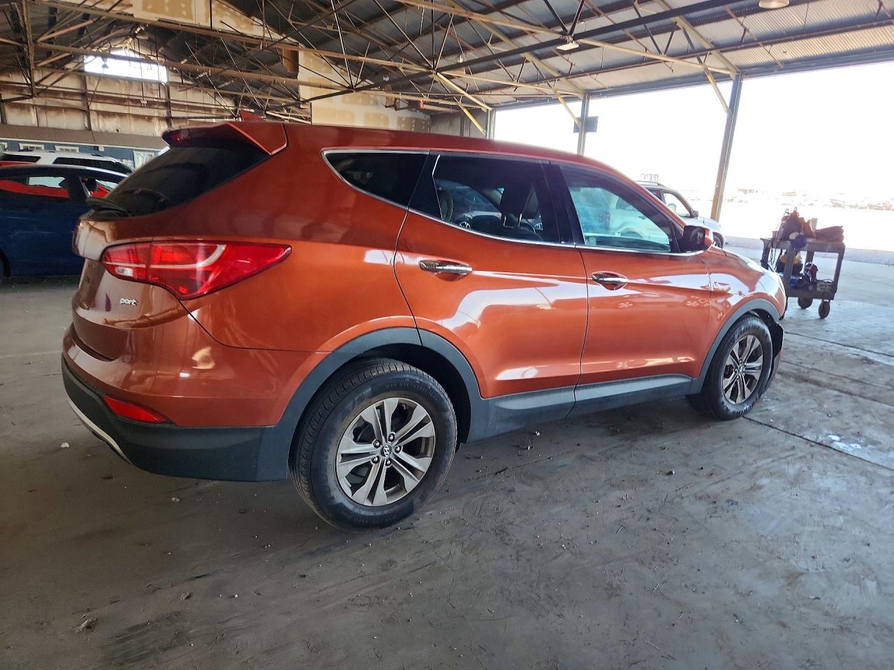 2013 Hyundai Santa Fe Sport 2.4l Orange vin: 5XYZTDLB3DG045212