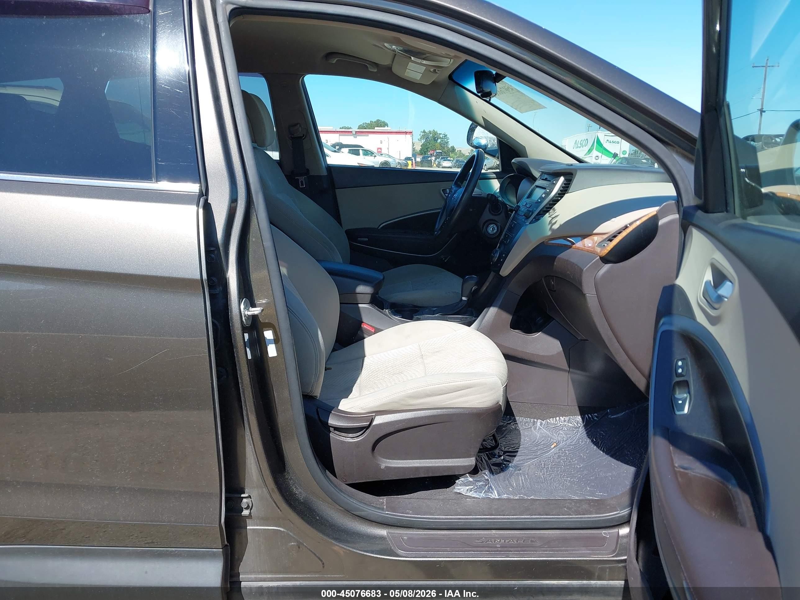 2014 Hyundai Santa Fe Sport 2.4l Gray vin: 5XYZTDLB3EG145134