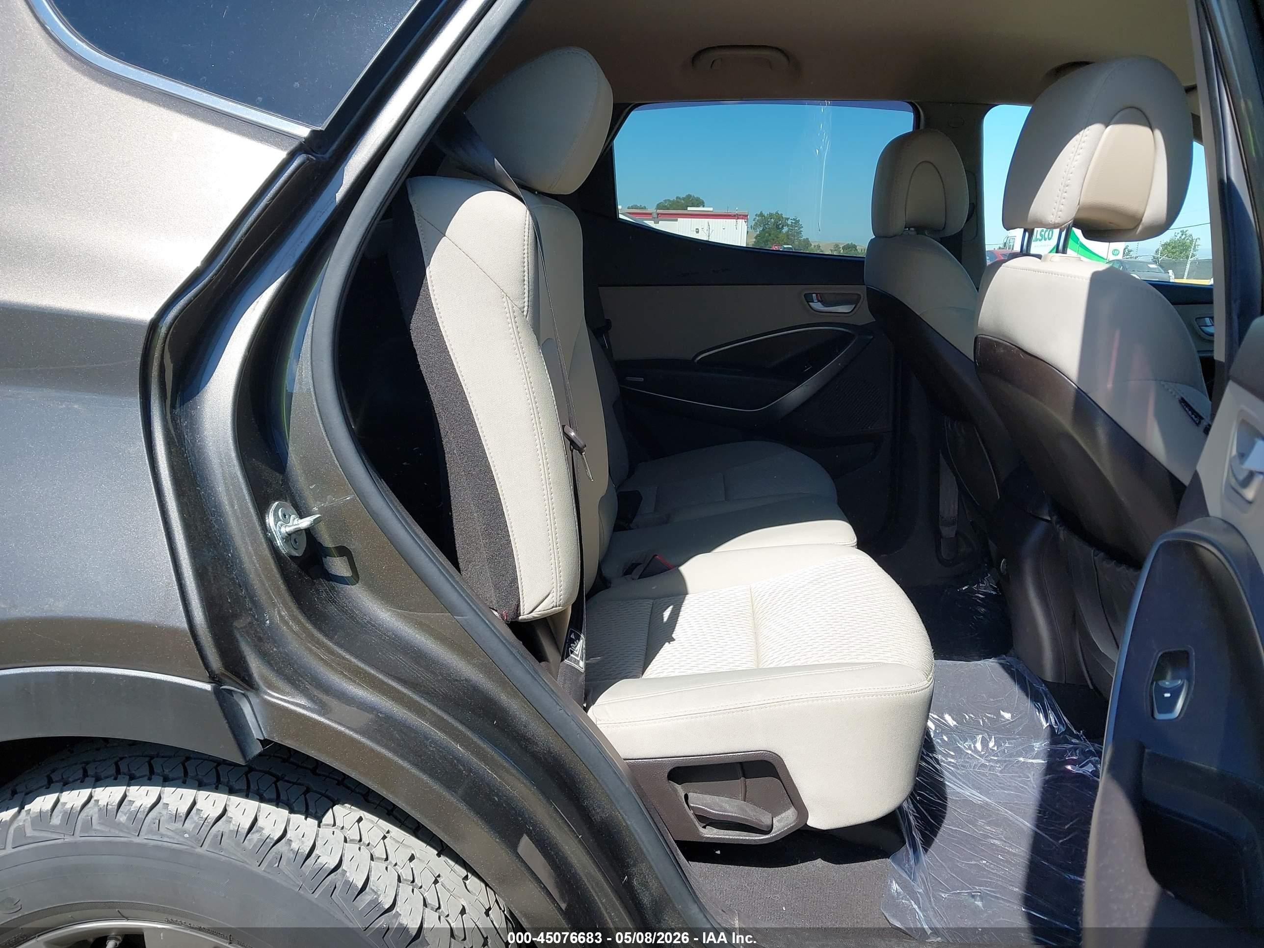 2014 Hyundai Santa Fe Sport 2.4l Gray vin: 5XYZTDLB3EG145134