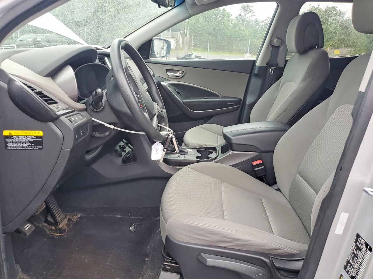 2014 Hyundai Santa Fe Sport 2.4l Silver vin: 5XYZTDLB3EG150897