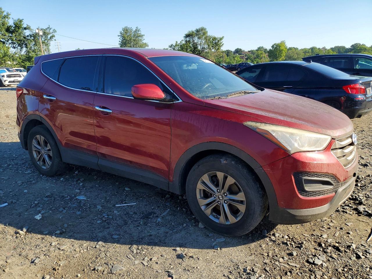 2015 Hyundai Santa Fe Sport 2.4l Black vin: 5XYZTDLB3FG234753
