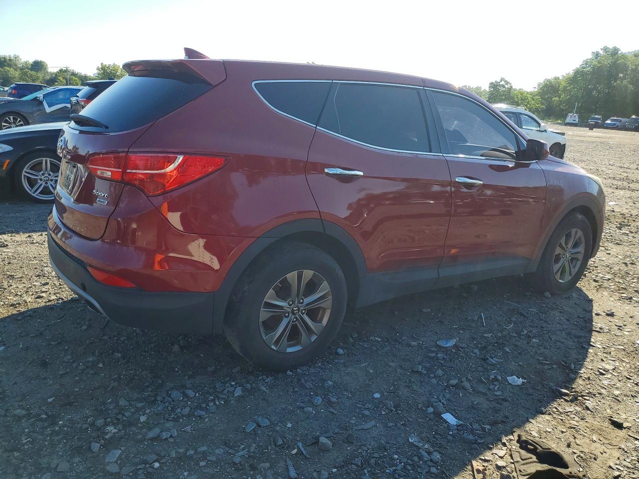2015 Hyundai Santa Fe Sport 2.4l Black vin: 5XYZTDLB3FG234753