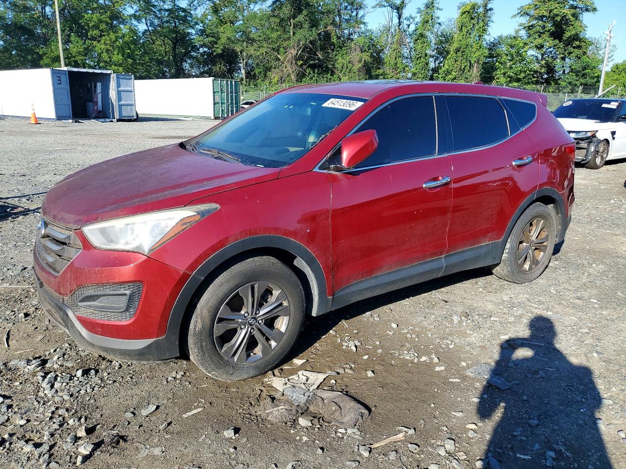 2015 Hyundai Santa Fe Sport 2.4l Black vin: 5XYZTDLB3FG234753