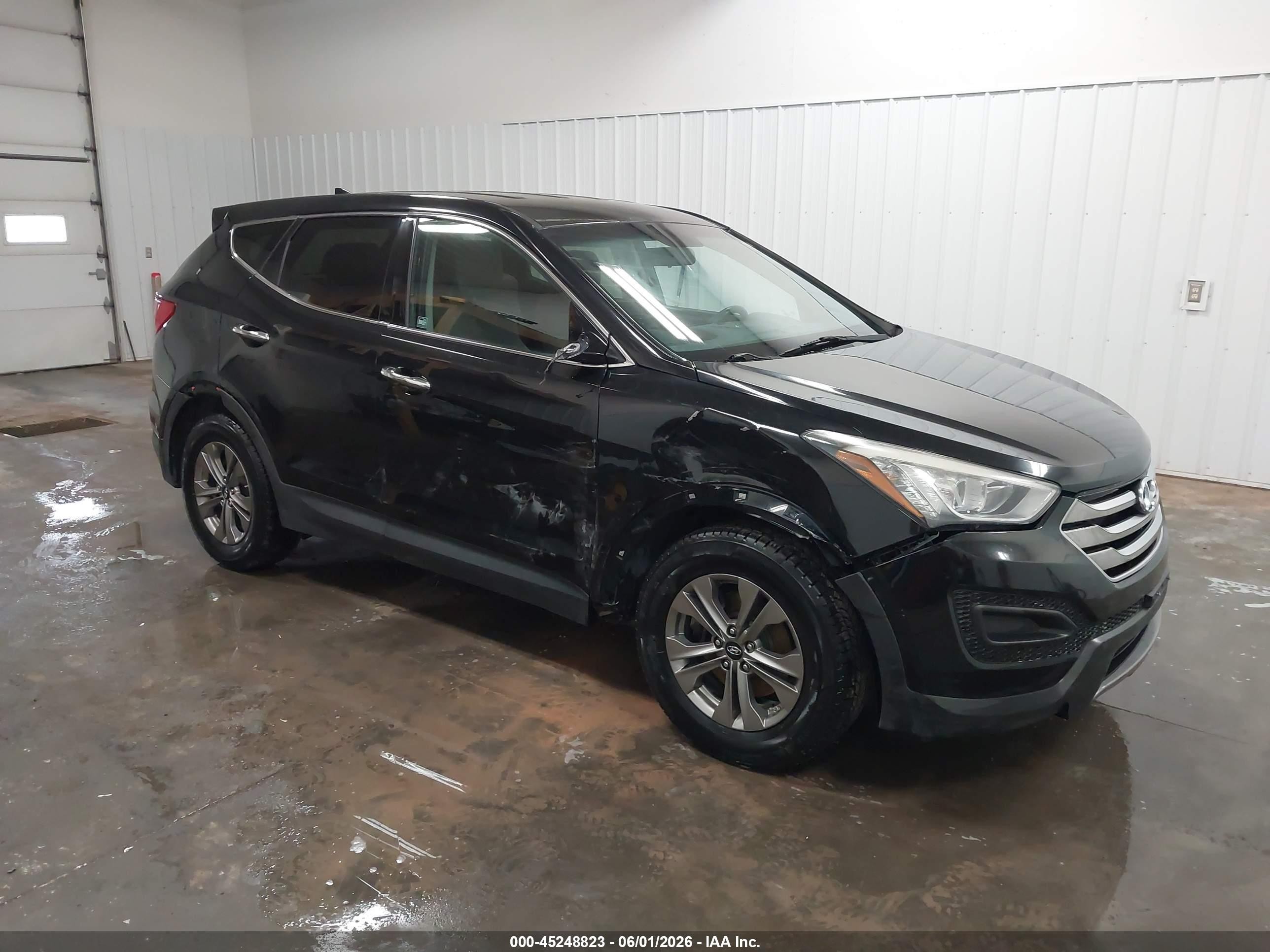 2015 Hyundai Santa Fe Sport 2.4l Черный vin: 5XYZTDLB3FG266408