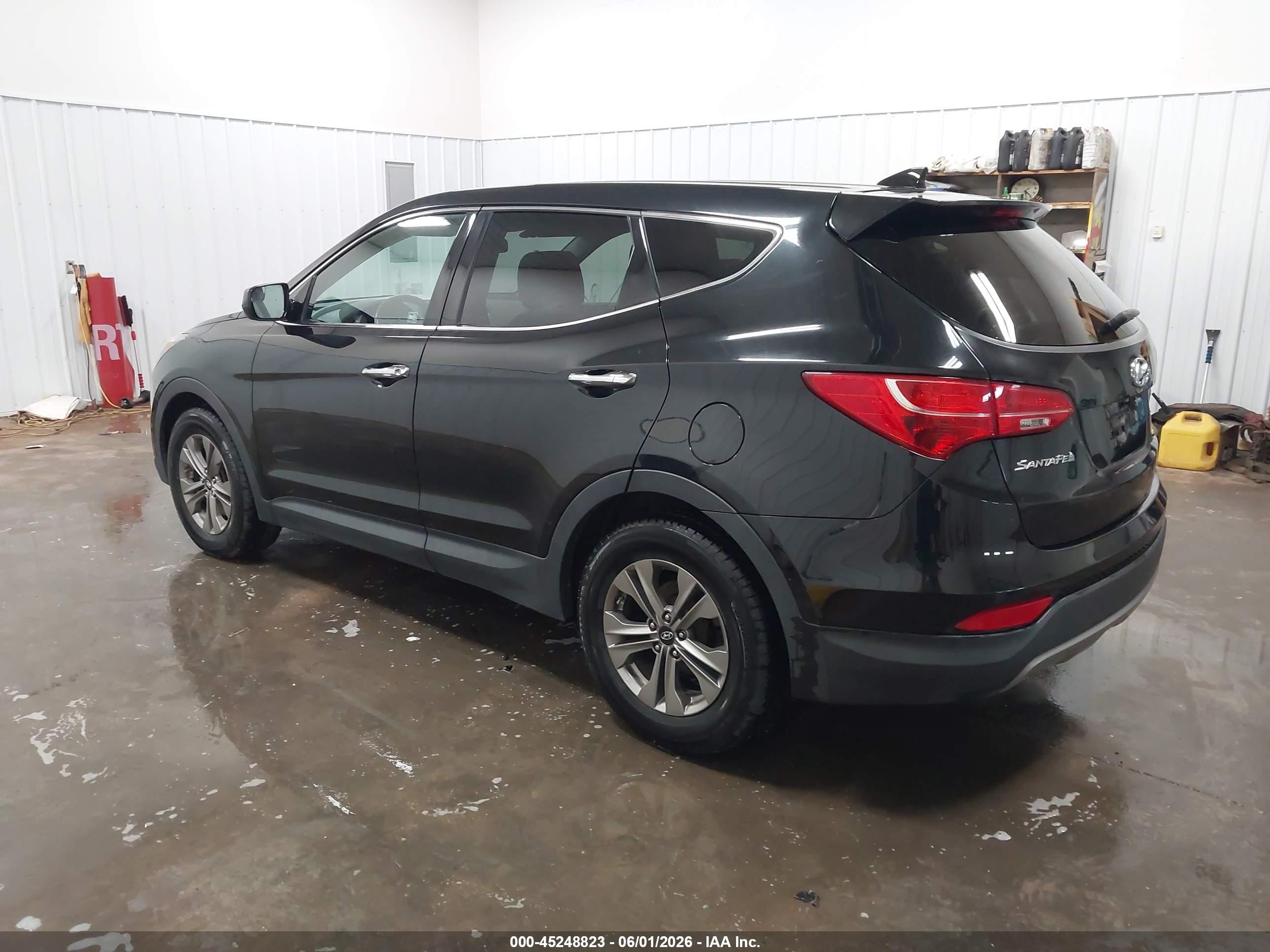 2015 Hyundai Santa Fe Sport 2.4l Черный vin: 5XYZTDLB3FG266408