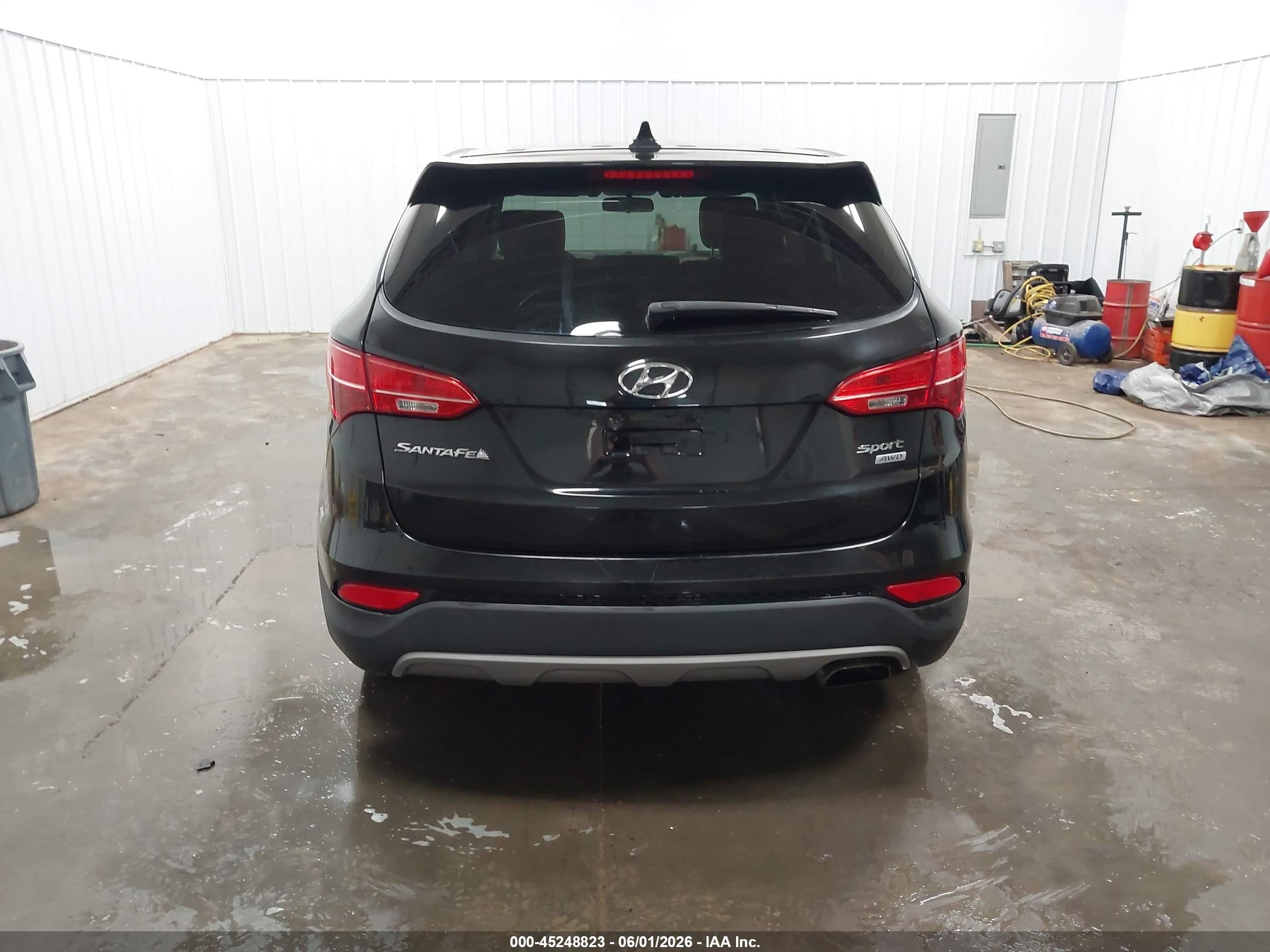 2015 Hyundai Santa Fe Sport 2.4l Черный vin: 5XYZTDLB3FG266408