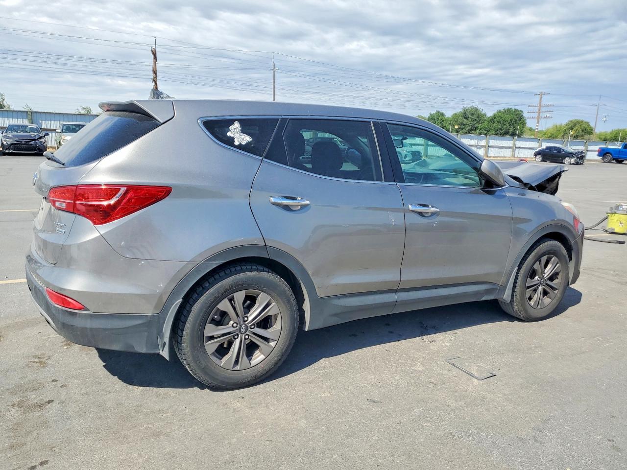 2015 Hyundai Santa Fe Sport 2.4l Brown vin: 5XYZTDLB3FG282253