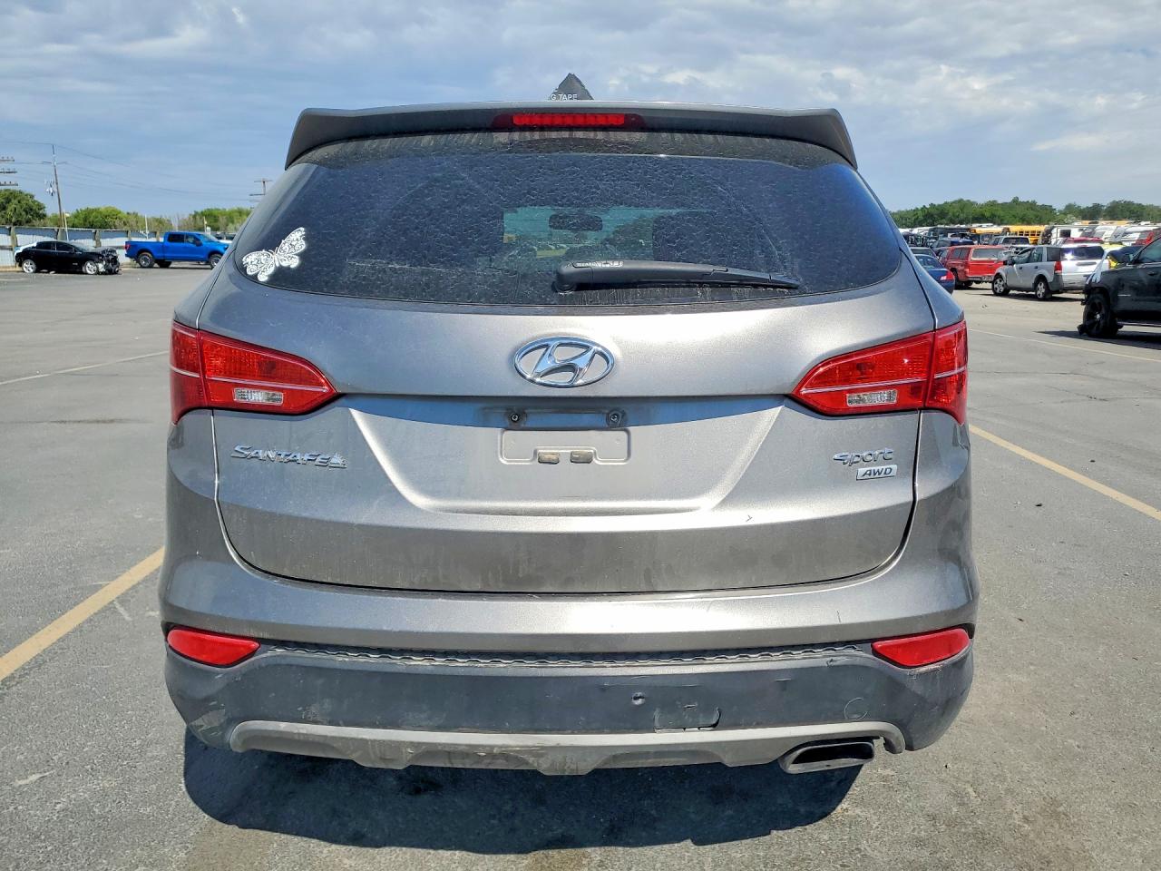 2015 Hyundai Santa Fe Sport 2.4l Brown vin: 5XYZTDLB3FG282253