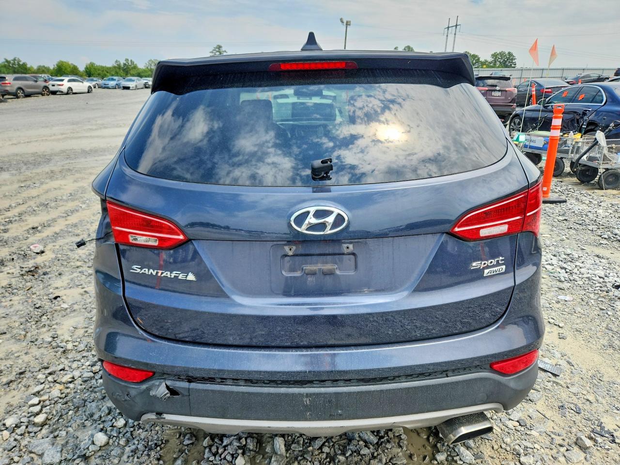 2015 Hyundai Santa Fe Sport 2.4l Charcoal vin: 5XYZTDLB3FG291177
