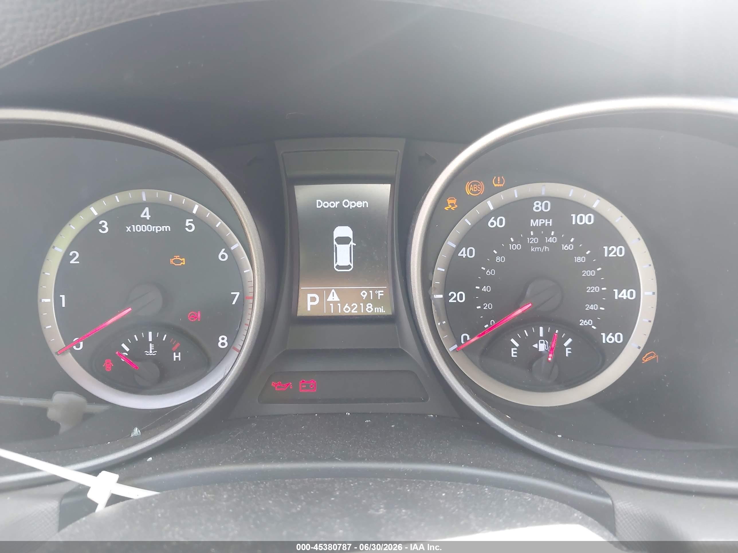 2013 Hyundai Santa Fe Sport Gray vin: 5XYZTDLB4DG047339