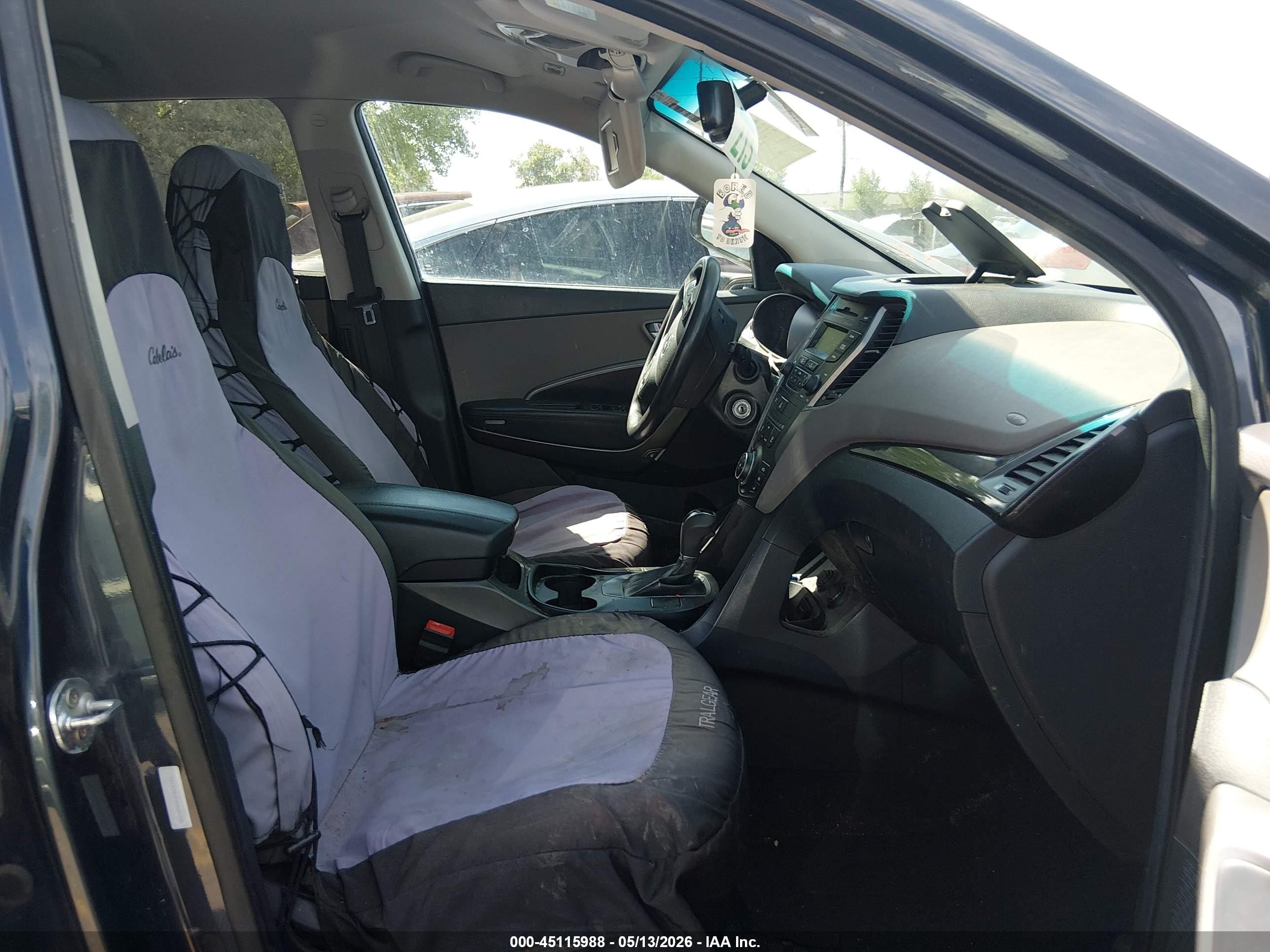 2013 Hyundai Santa Fe Sport Dark Blue vin: 5XYZTDLB4DG051729