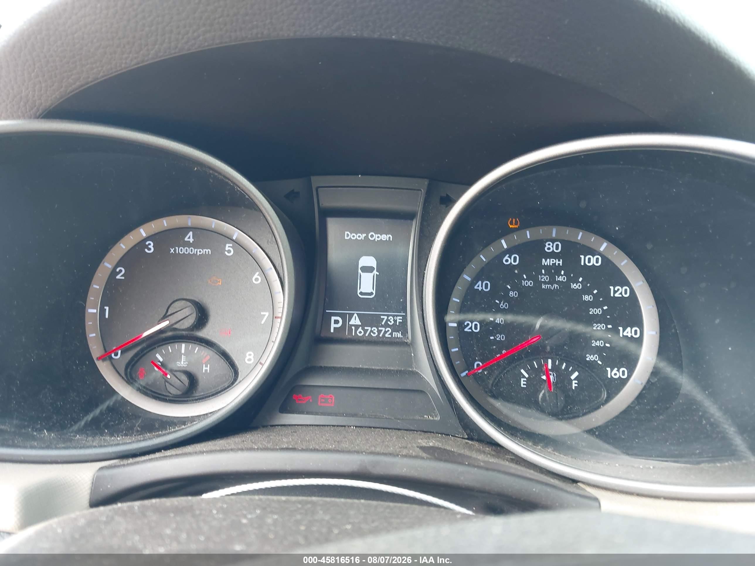 2014 Hyundai Santa Fe Sport 2.4l Gray vin: 5XYZTDLB4EG151900