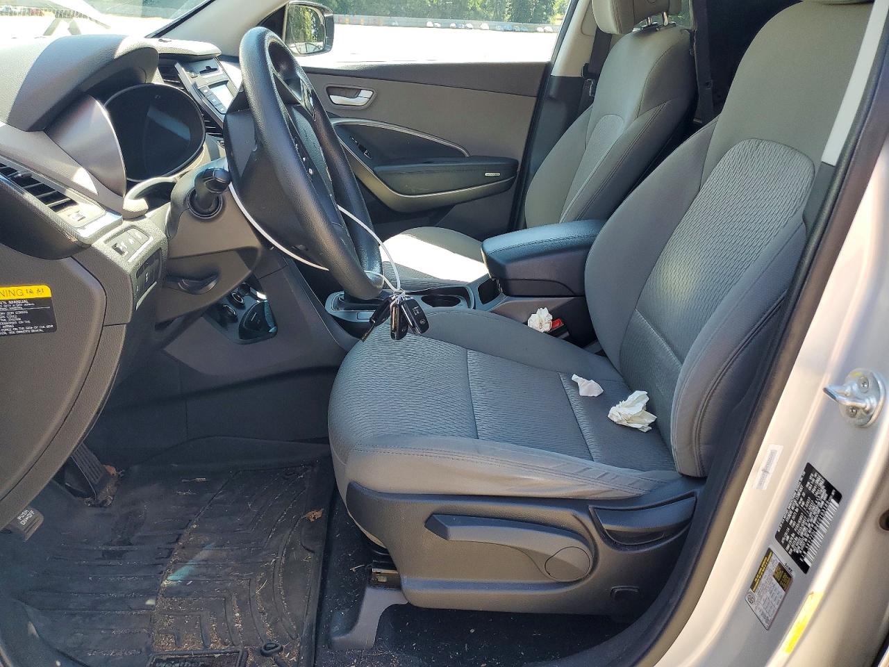 2014 Hyundai Santa Fe Sport 2.4l Silver vin: 5XYZTDLB4EG193189