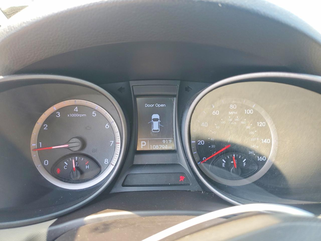 2013 Hyundai Santa Fe Sport 2.4l Коричневый vin: 5XYZTDLB5DG094122