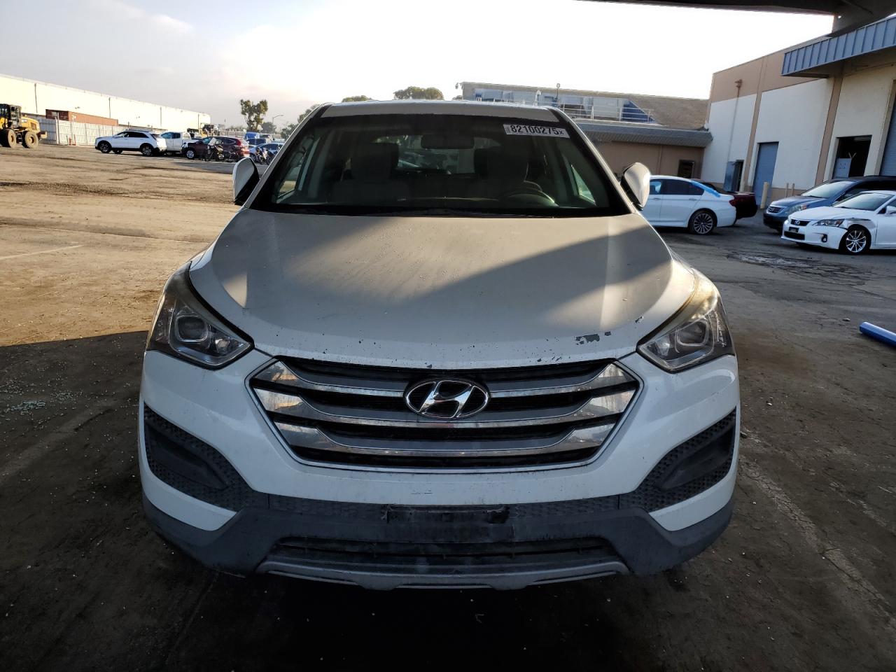 2015 Hyundai Santa Fe Sport White vin: 5XYZTDLB5FG248475