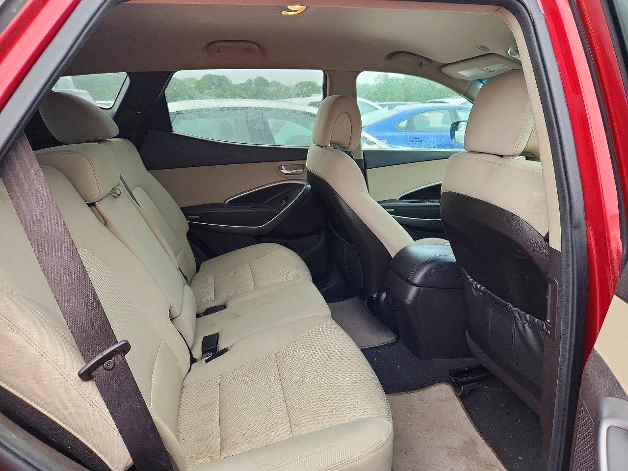 2015 Hyundai Santa Fe Sport 2.4l Burgundy vin: 5XYZTDLB5FG280262