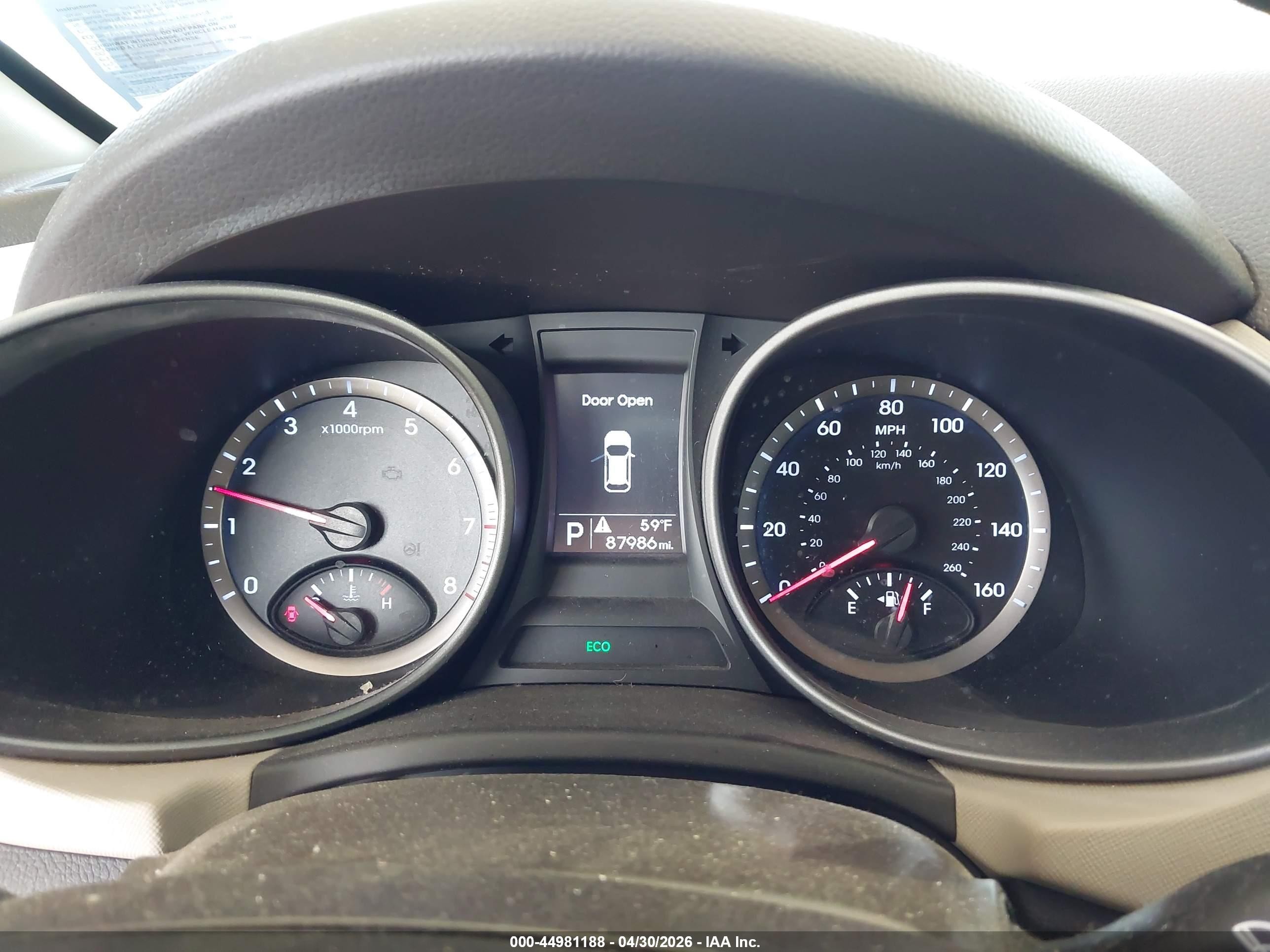 2015 Hyundai Santa Fe Sport 2.4l Оранжевый vin: 5XYZTDLB5FG284151