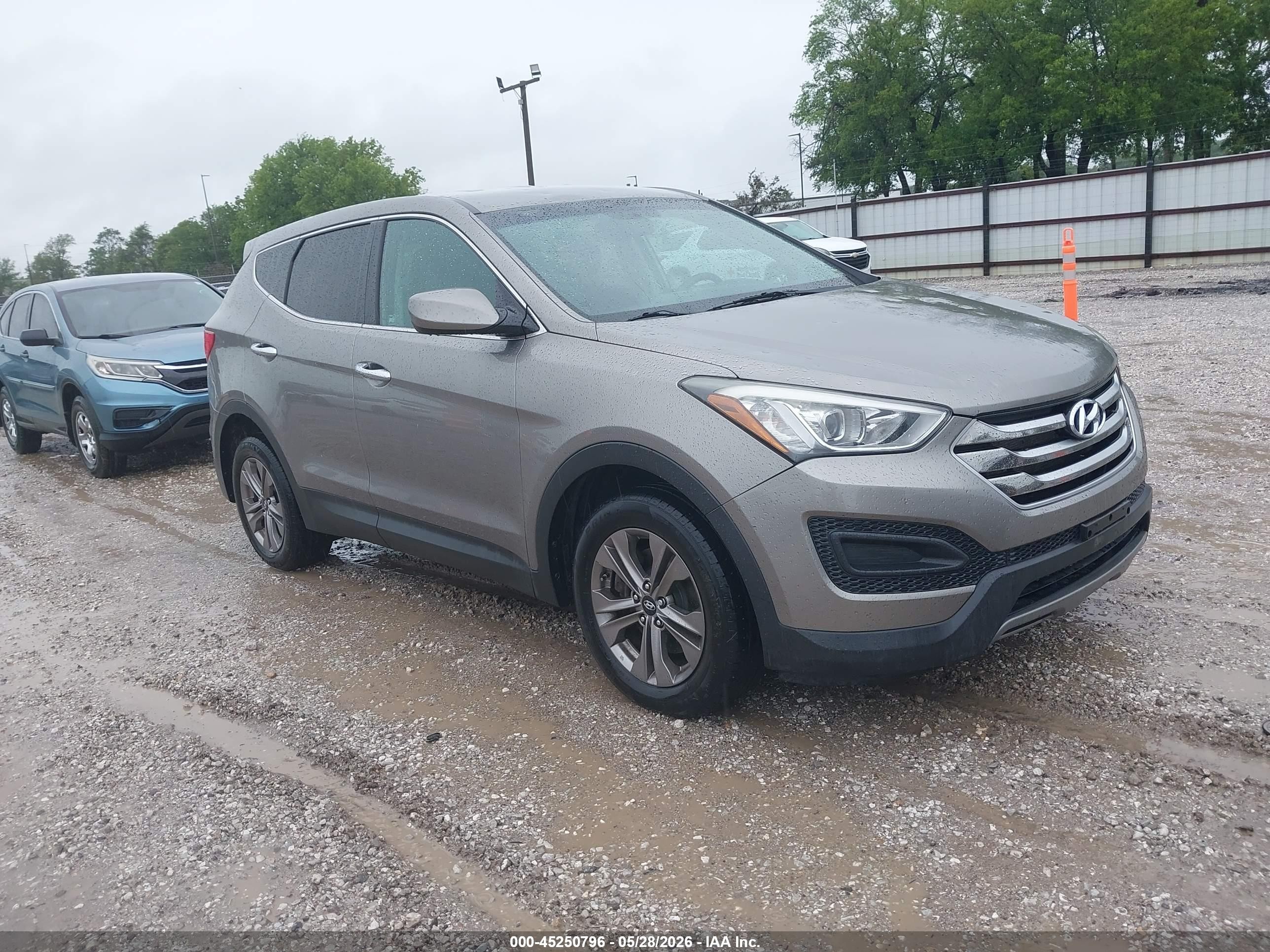 2015 Hyundai Santa Fe Sport 2.4l Gray vin: 5XYZTDLB5FG301742
