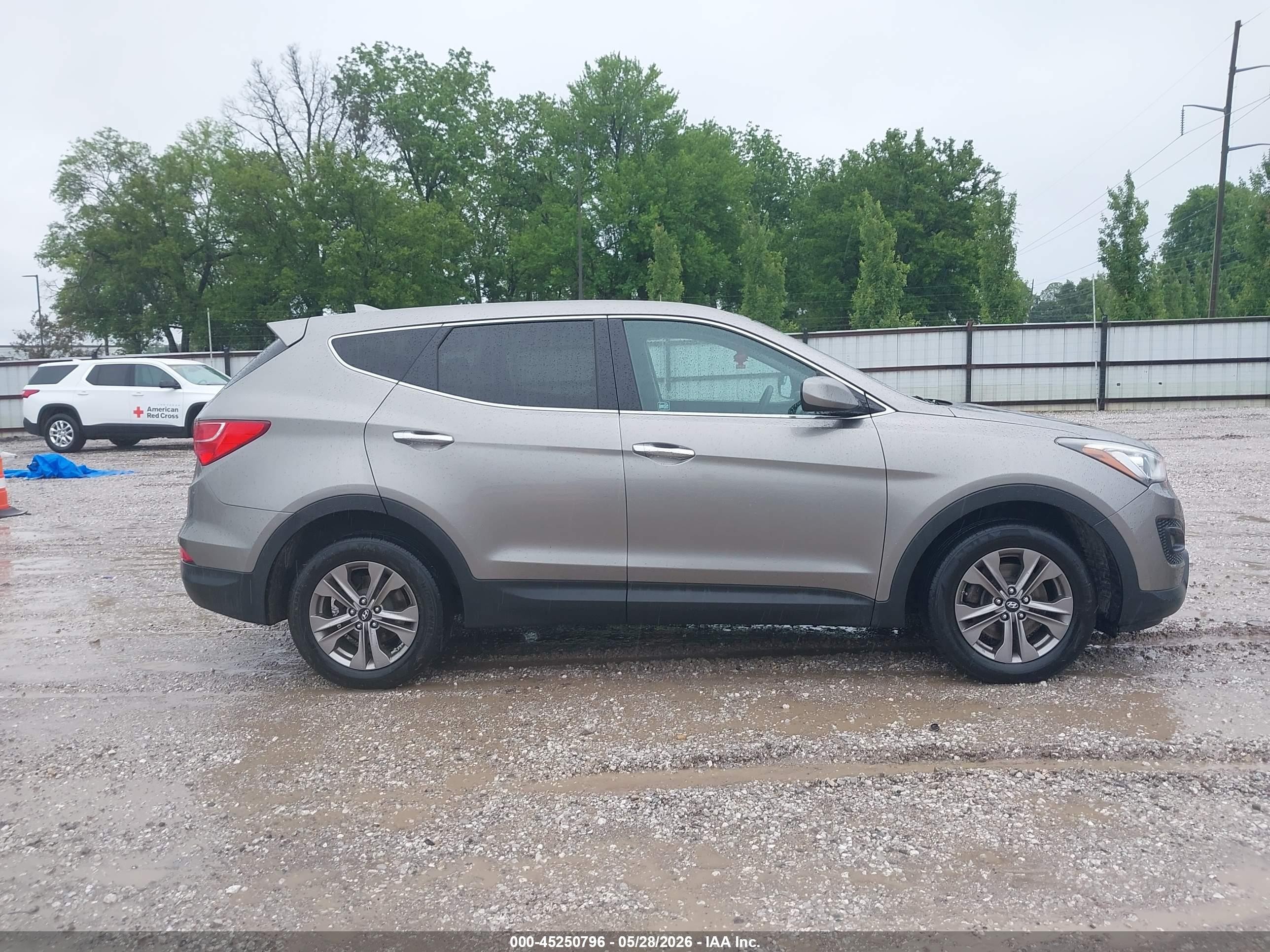 2015 Hyundai Santa Fe Sport 2.4l Gray vin: 5XYZTDLB5FG301742