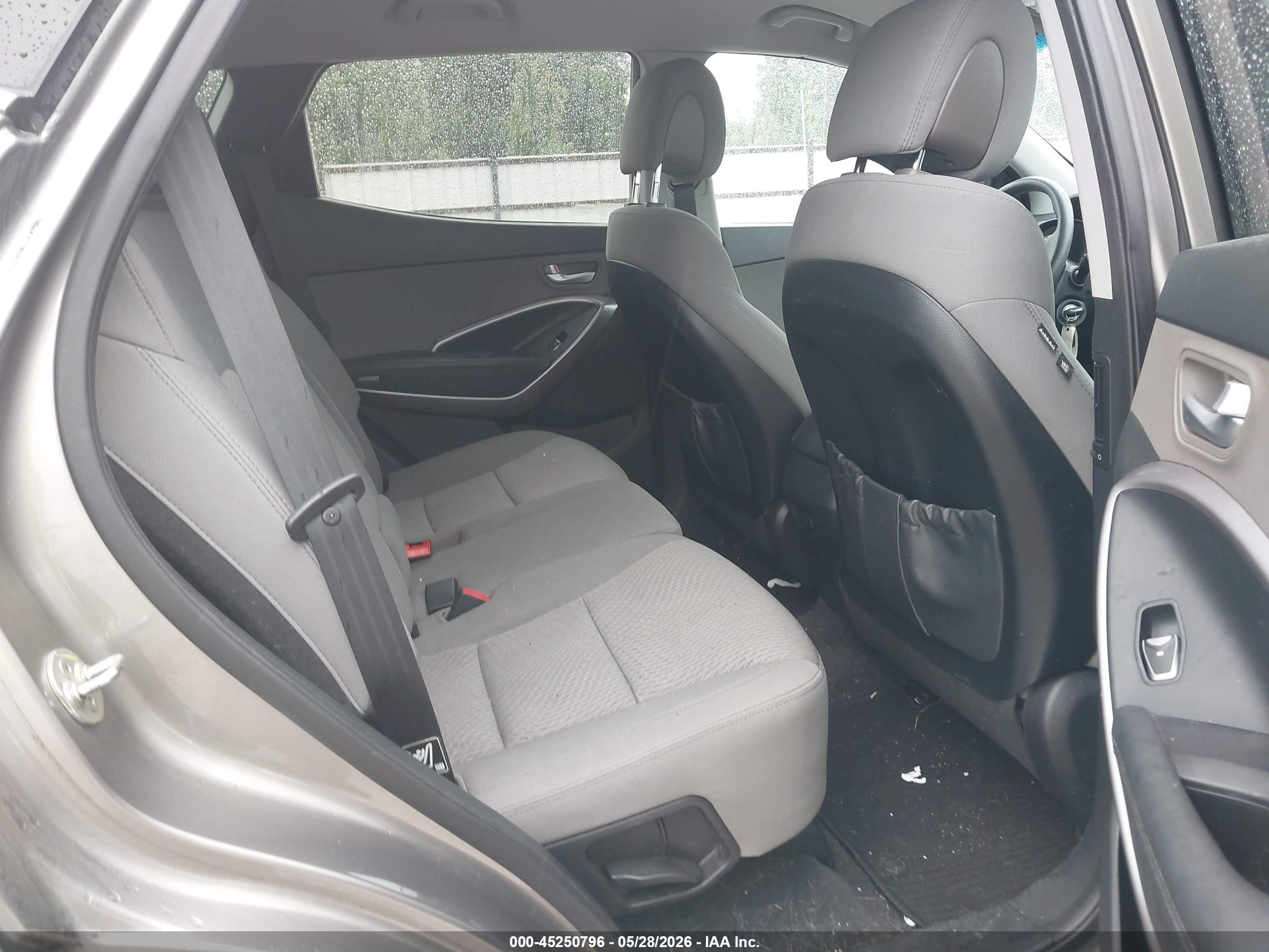 2015 Hyundai Santa Fe Sport 2.4l Gray vin: 5XYZTDLB5FG301742
