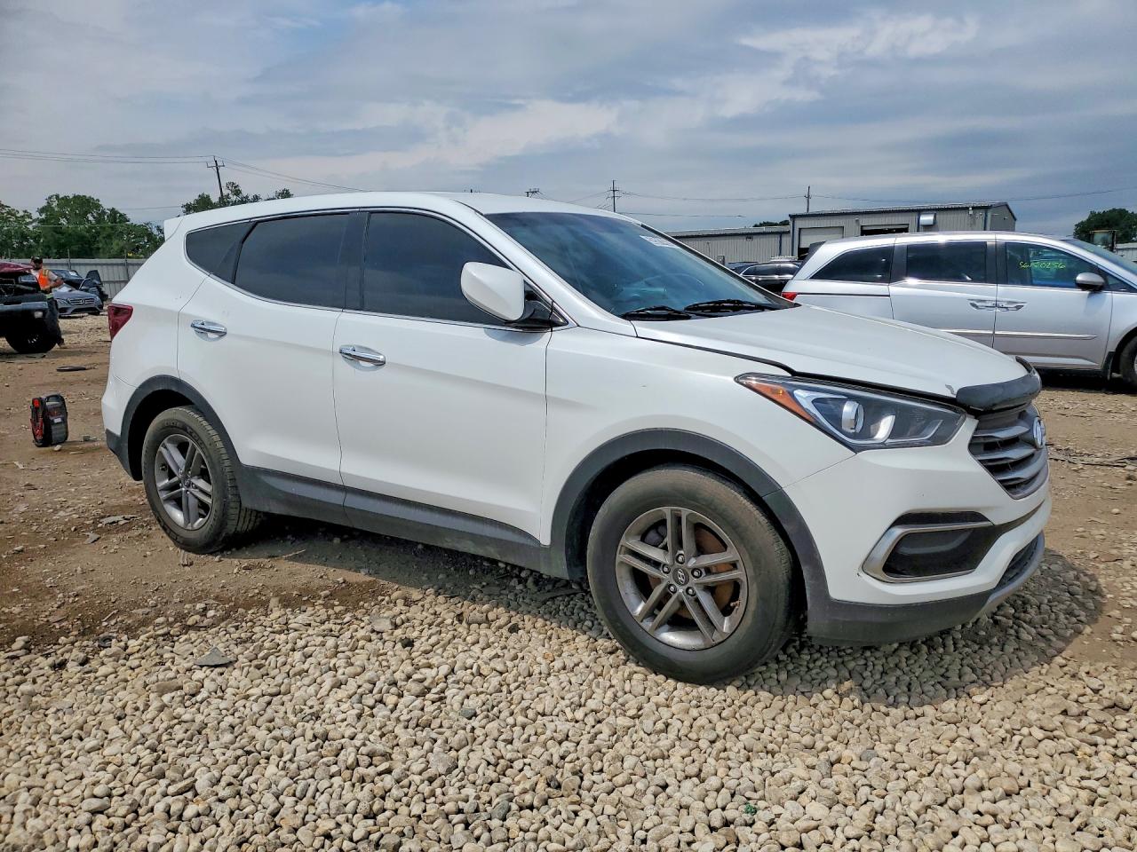 2017 Hyundai Santa Fe Sport 2.4l White vin: 5XYZTDLB5HG391512