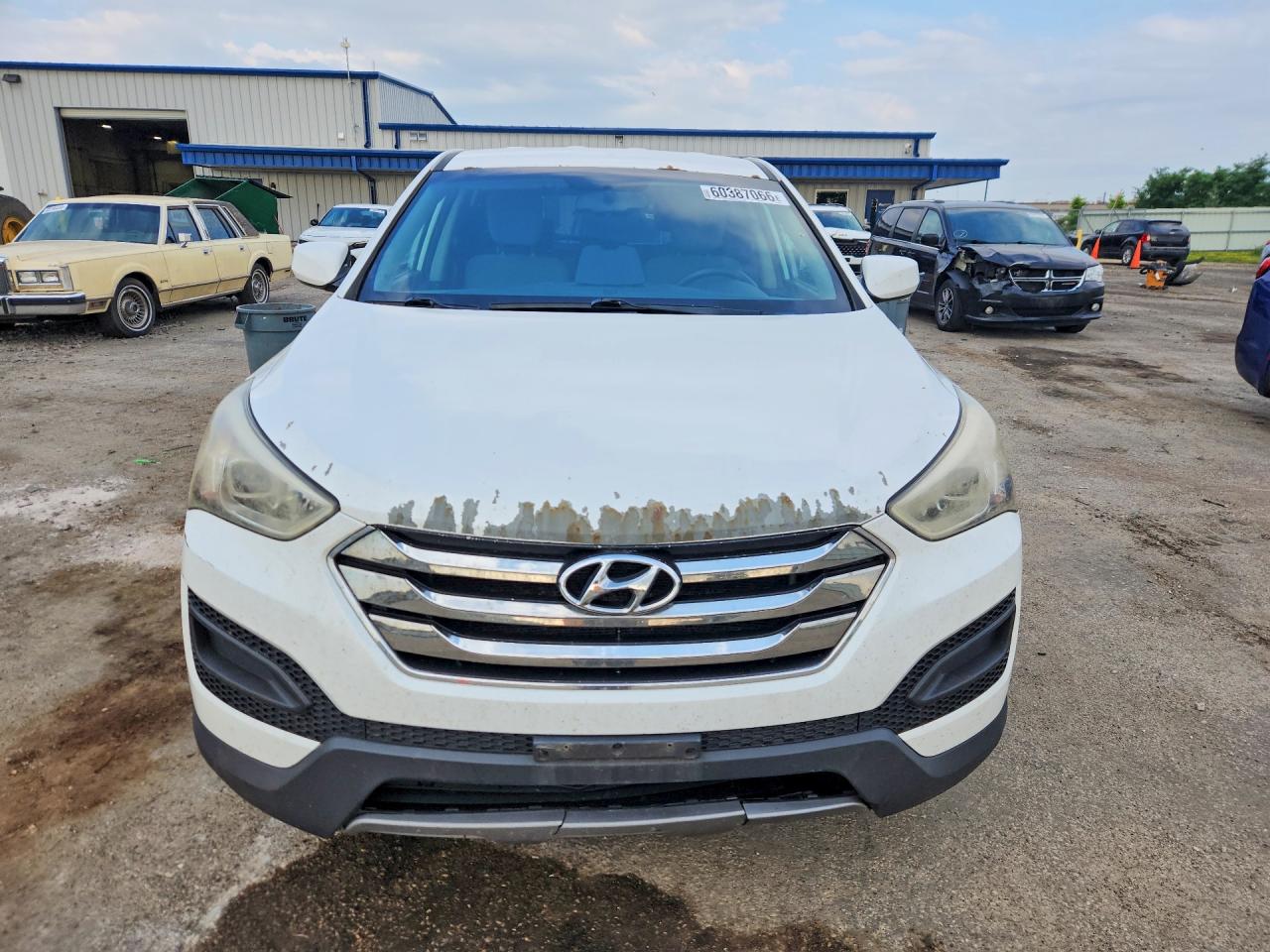 2013 Hyundai Santa Fe Sport 2.4l White vin: 5XYZTDLB6DG050422