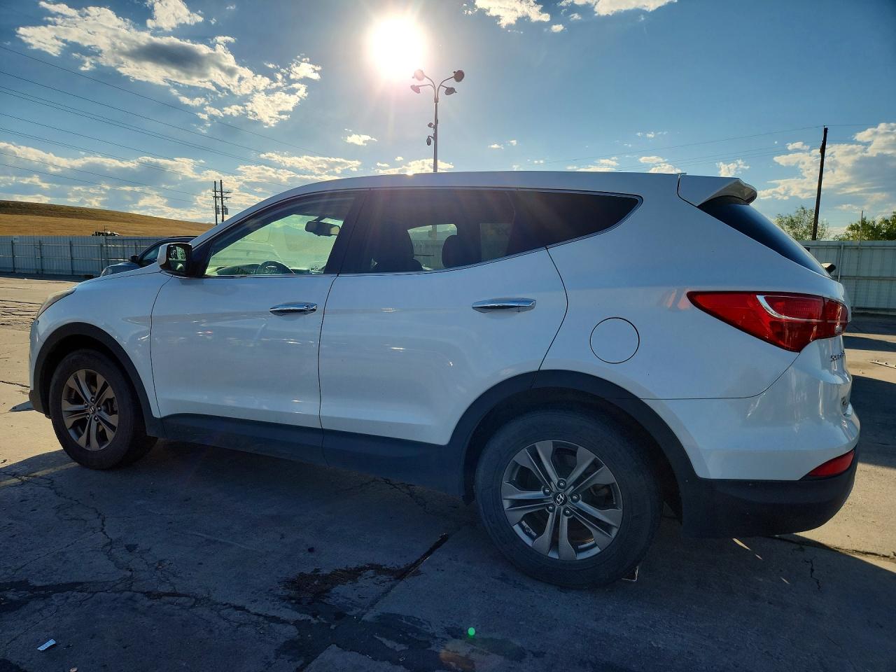 2014 Hyundai Santa Fe Sport 2.4l Белый vin: 5XYZTDLB6EG168035