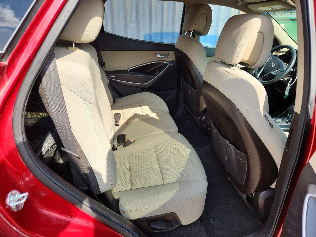 2015 Hyundai Santa Fe Sport 2.4l Red vin: 5XYZTDLB6FG290170