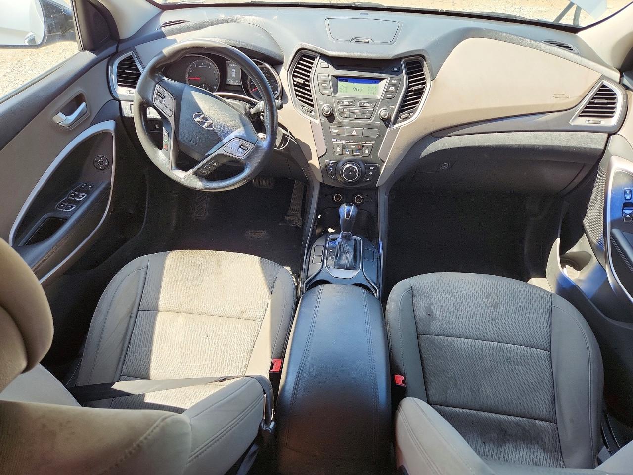 2015 Hyundai Santa Fe Gray vin: 5XYZTDLB6FG294865