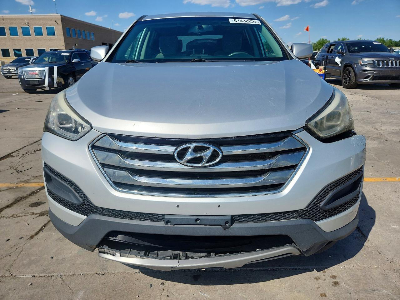 2013 Hyundai Santa Fe Sport 2.4l Silver vin: 5XYZTDLB7DG052700
