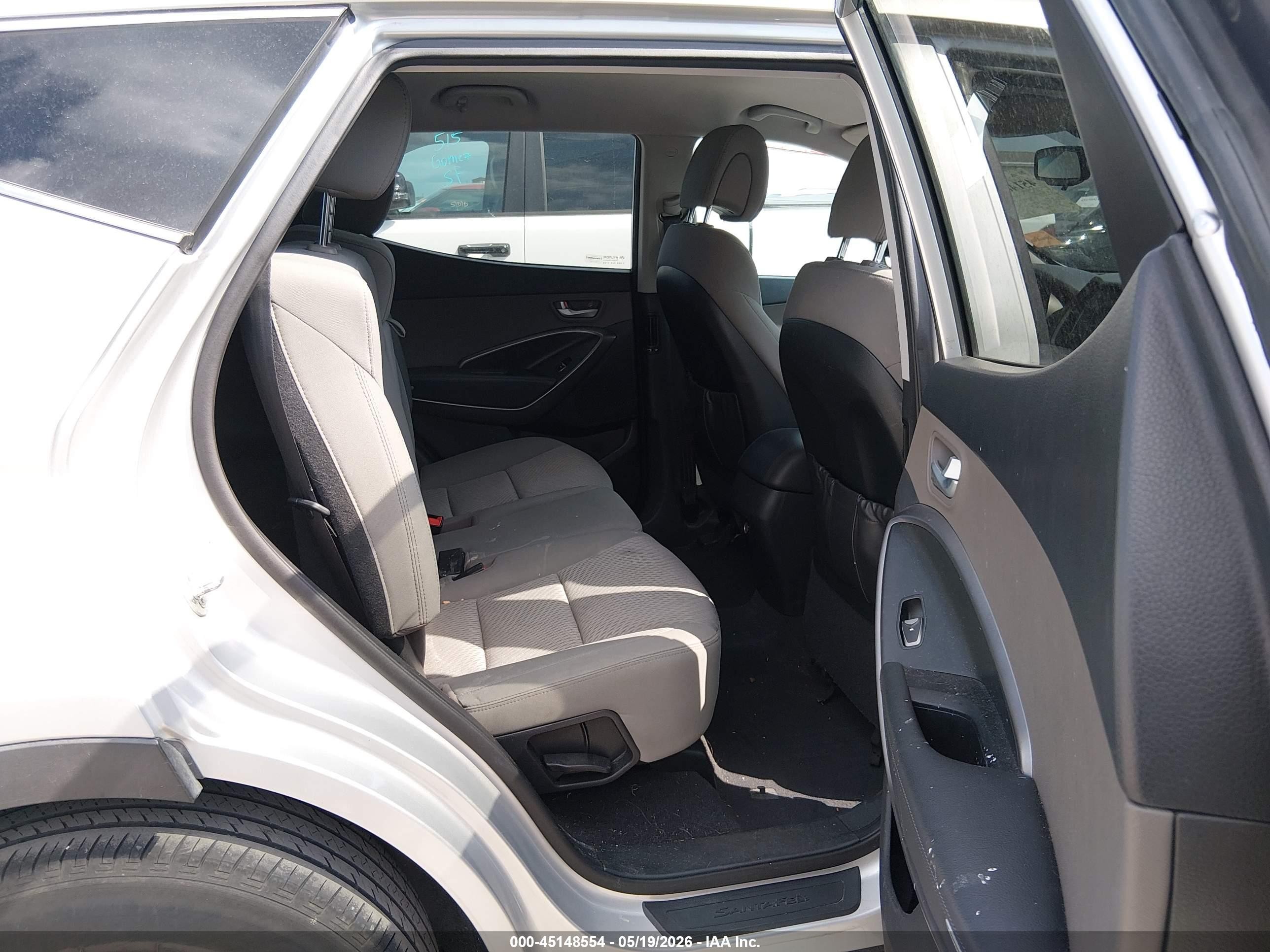 2014 Hyundai Santa Fe Sport 2.4l Silver vin: 5XYZTDLB7EG141832