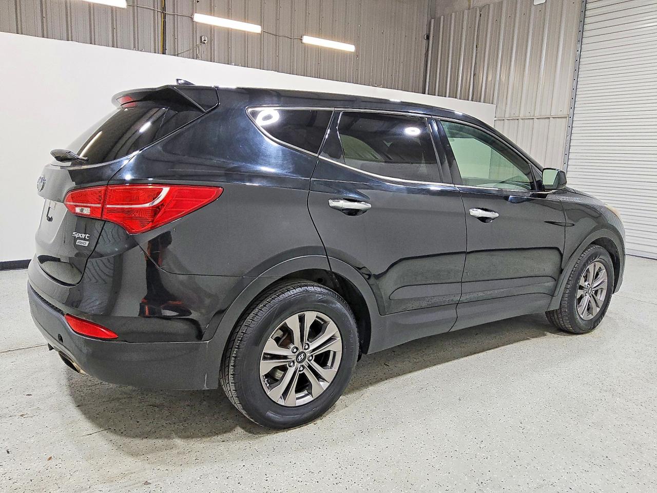 2015 Hyundai Santa Fe Sport 2.4l Black vin: 5XYZTDLB7FG246615