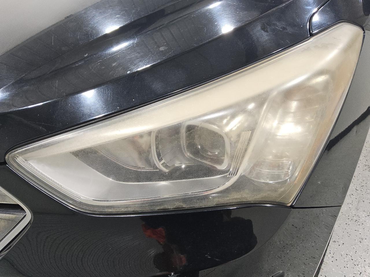 2015 Hyundai Santa Fe Sport 2.4l Black vin: 5XYZTDLB7FG246615 Damage: Left Head Lamp, Faded, Repair Required