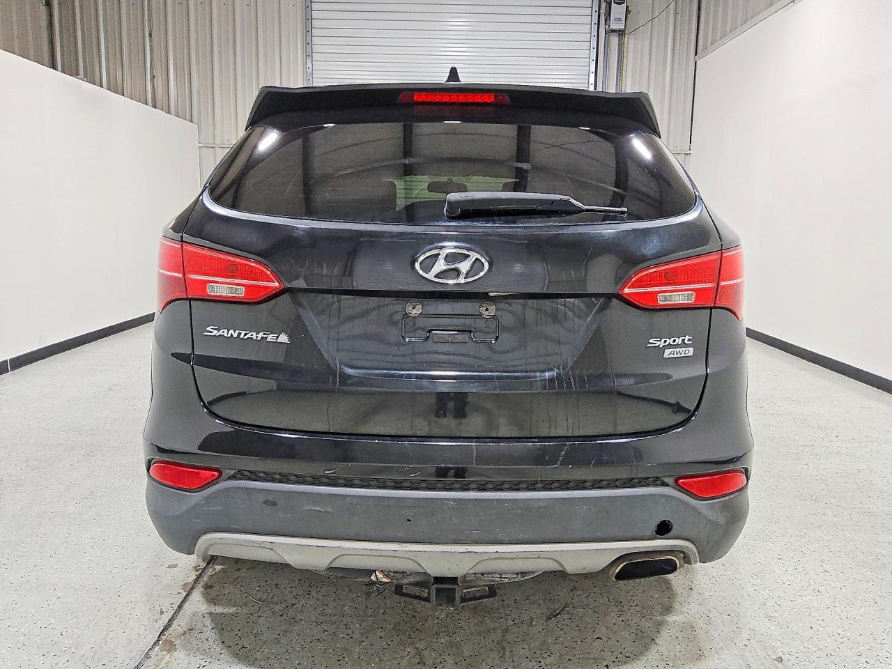 2015 Hyundai Santa Fe Sport 2.4l Black vin: 5XYZTDLB7FG246615