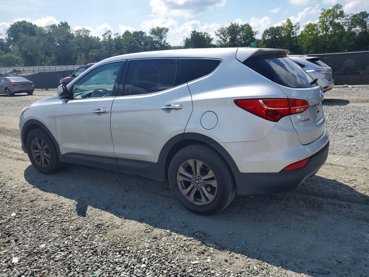 2015 Hyundai Santa Fe Sport 2.4l Серебряный vin: 5XYZTDLB7FG279310