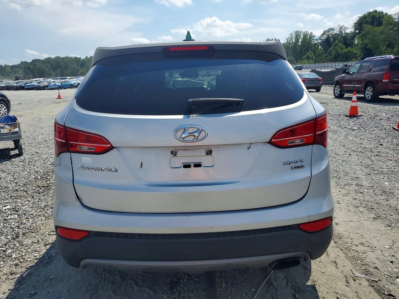 2015 Hyundai Santa Fe Sport 2.4l Серебряный vin: 5XYZTDLB7FG279310