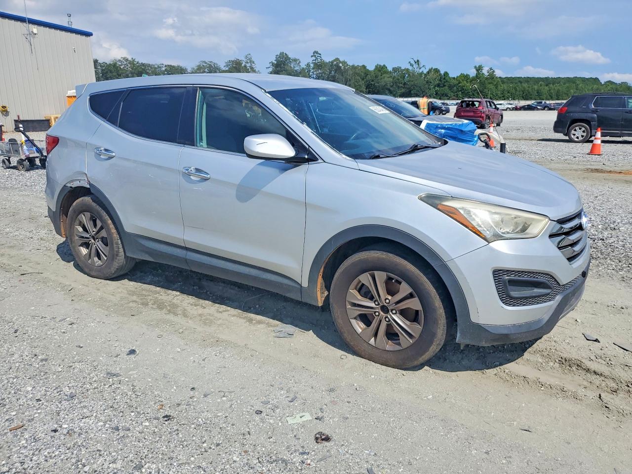 2015 Hyundai Santa Fe Sport 2.4l Серебряный vin: 5XYZTDLB7FG279310