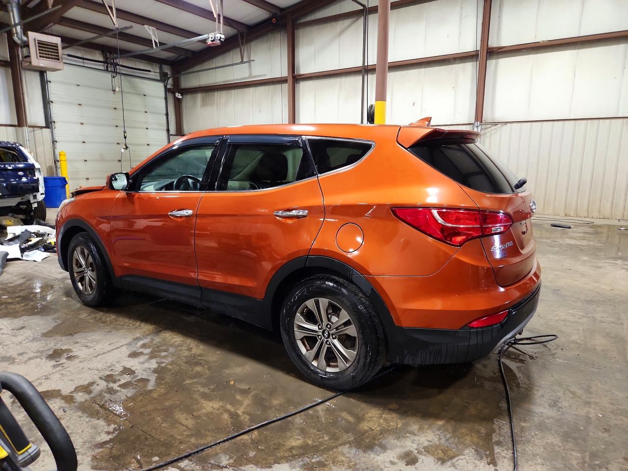 2015 Hyundai Santa Fe Sport 2.4l Orange vin: 5XYZTDLB7FG301645