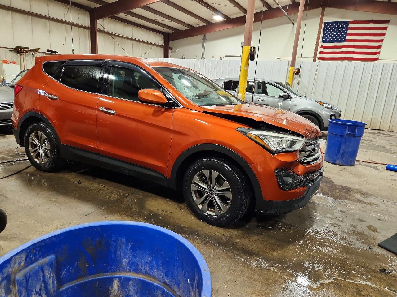 2015 Hyundai Santa Fe Sport 2.4l Orange vin: 5XYZTDLB7FG301645