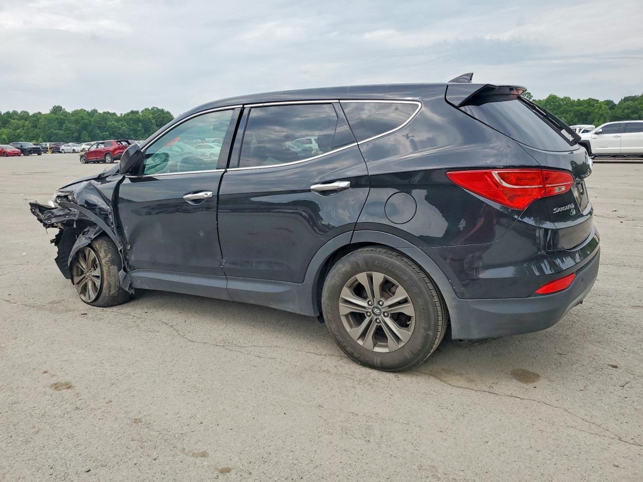 2015 Hyundai Santa Fe Sport 2.4l Черный vin: 5XYZTDLB7FG302083