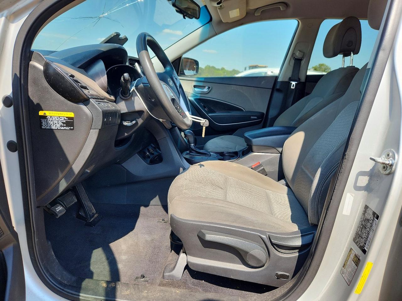2013 Hyundai Santa Fe Sport Silver vin: 5XYZTDLB8DG010441