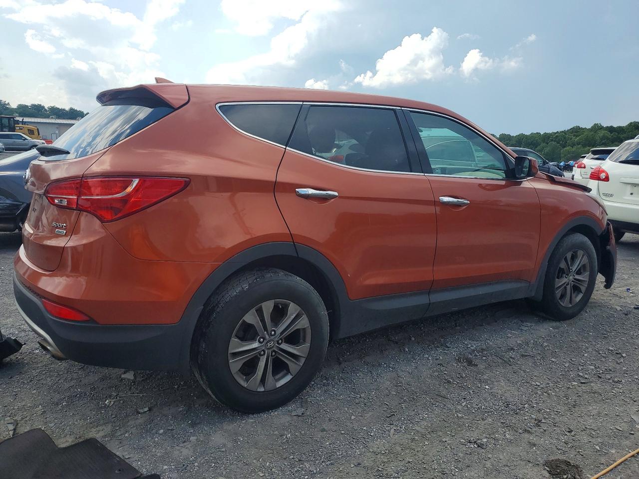 2013 Hyundai Santa Fe Sport 2.4l Orange vin: 5XYZTDLB8DG046856