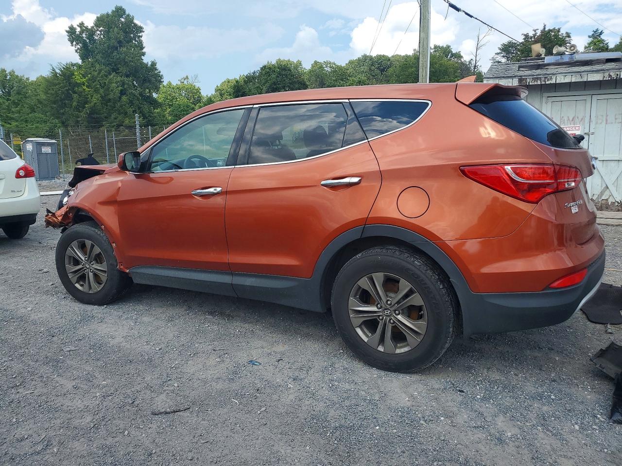 2013 Hyundai Santa Fe Sport 2.4l Orange vin: 5XYZTDLB8DG046856